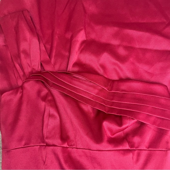 Black Halo Dress Size 2 Reynier Mini NWT Flame Red - Picture 4 of 6